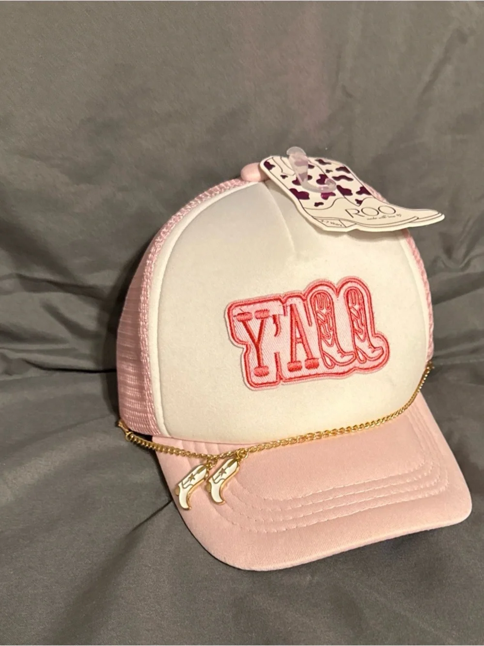 Pink and White 
